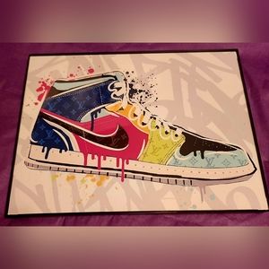Jordan 8 1/2"x11" Framed Wall Art